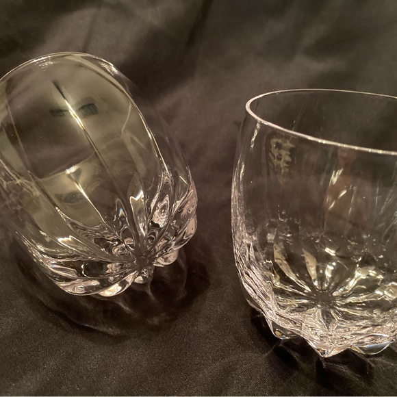 Gorgeous Double Old Fashioned Park Lane by MIKASA Glasses Set of 2 RARE - Picture 7 of 9